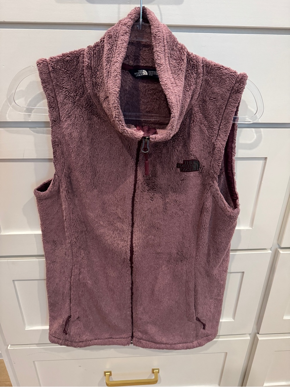 The North Face Women’s Plush Full-Zip Vest - Mauve